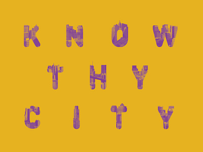 Know Thy City