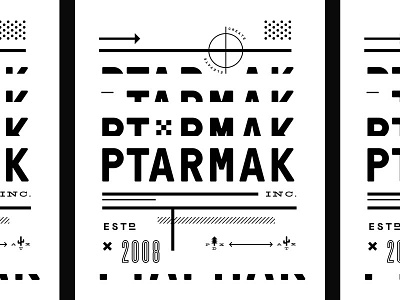 PTMK geometry layout poster sign