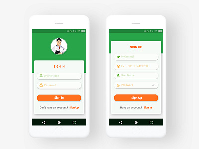 Medical_Mobile_App Design app care colors creativity design doctor graphic healt mobile typography ui ux