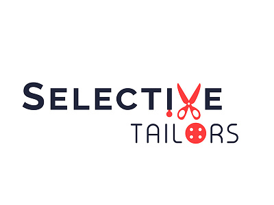 Selective Tailors Logo branding creative identity logo