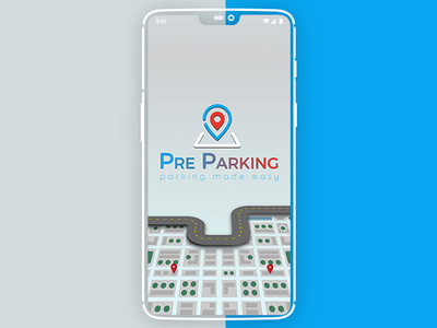 Parking App: Splash screen design