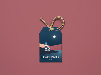 Lemon milk 2d affinity design flat illustration minimalist vector