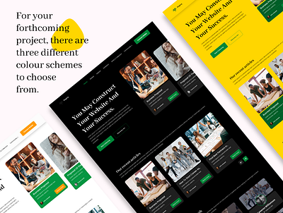 For your forthcoming project, there are three different colours. branding creative design dessigner graphic design ui uiux web design