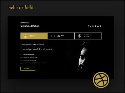 Dribbble Shot