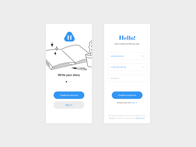 Daily UI :: 001 challenge daily ui daily ui 001 fun sign up screen