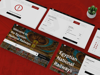 Egyptian National Railways case casestudy design study ui uidesign userpersona userresearch ux uxcasestudy uxdesign