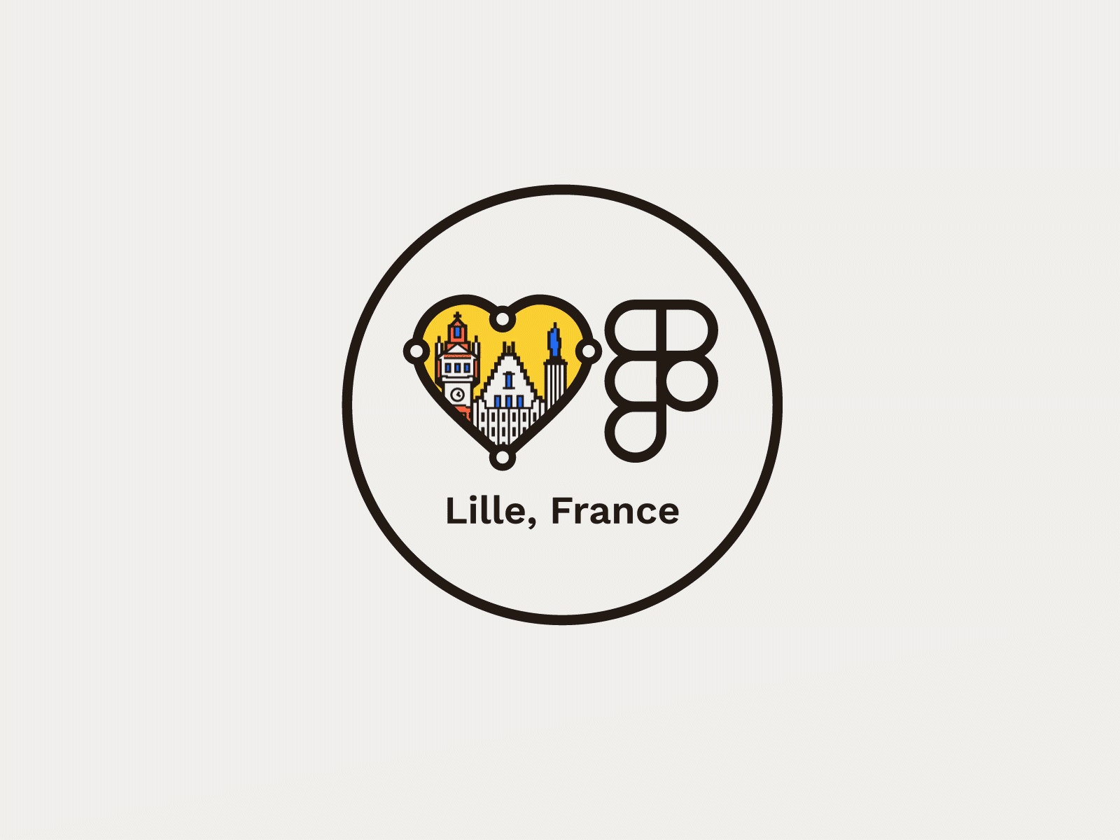 Friends of Figma, Lille — Figma community | Logo animation