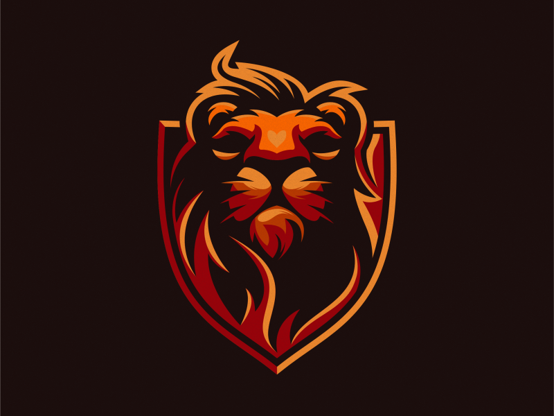 lion skull logo