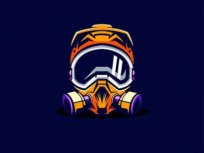 helmet motocross design by over_designnn on Dribbble