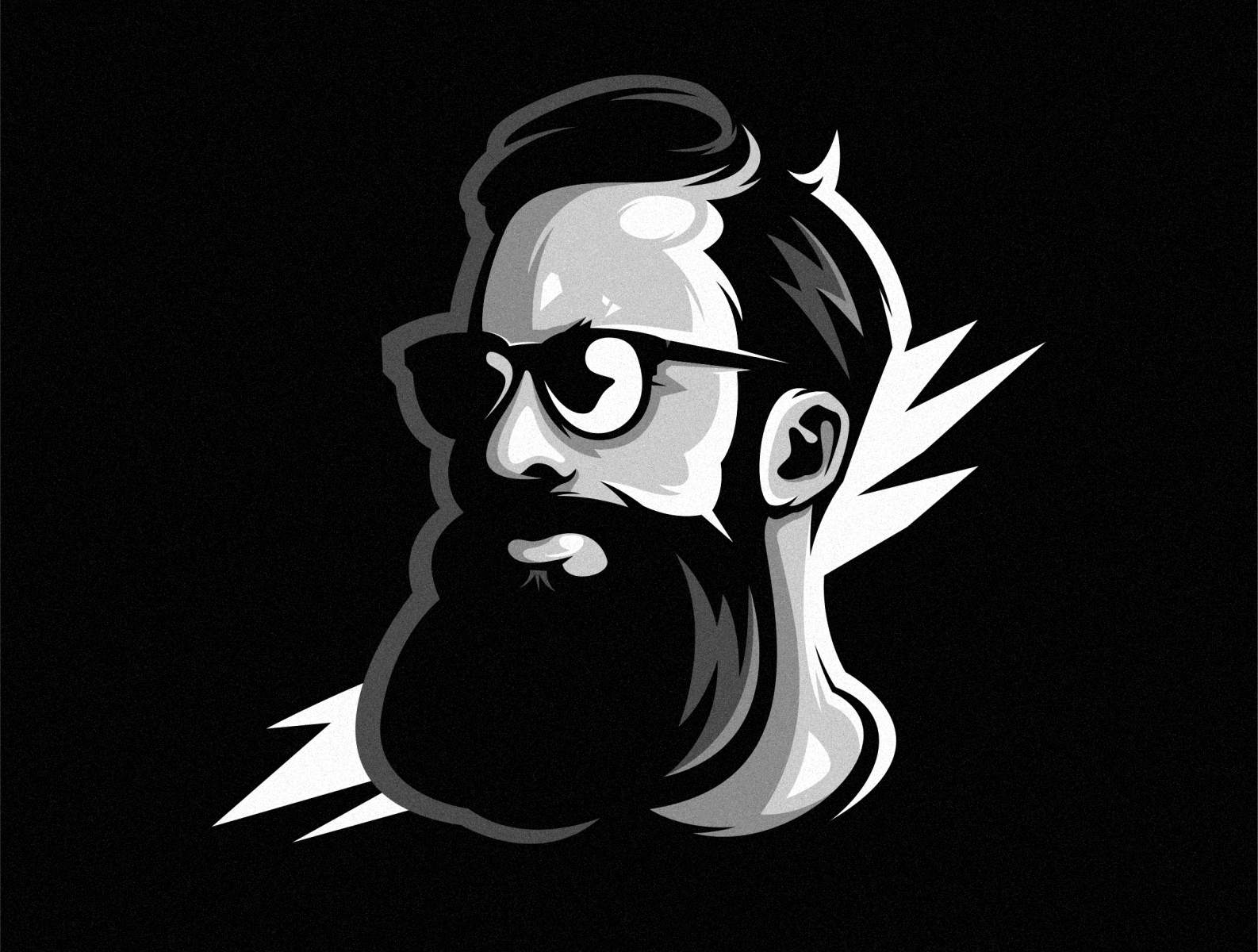 Beard Boy Logo , Png Download - Man With Beard Logo Clipart (#88386) -  PikPng