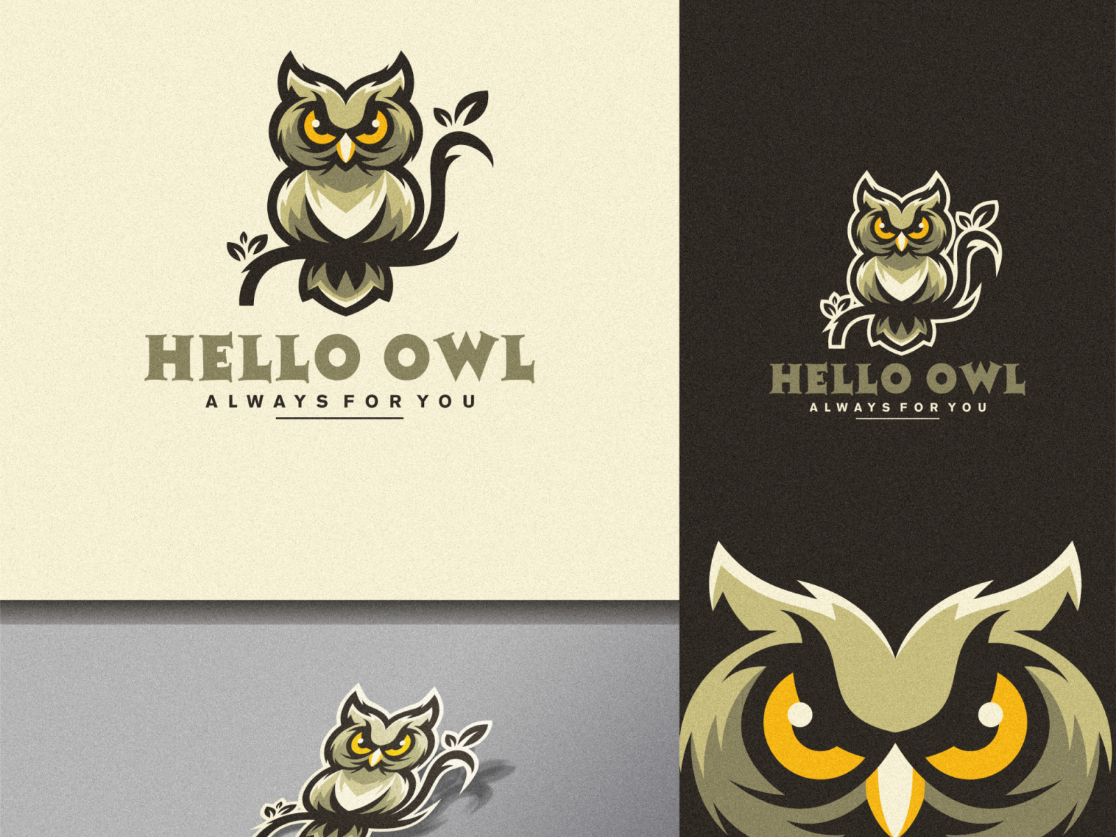 owl logo designs