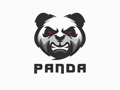 Panda logo art branding design icon identity illustration logo mark panda panda logo tshirt