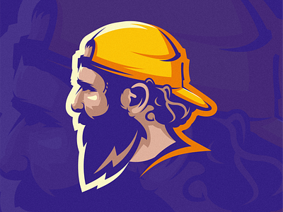 Beard Logo art beard branding design esport icon identity illustration logo man mark tshirt