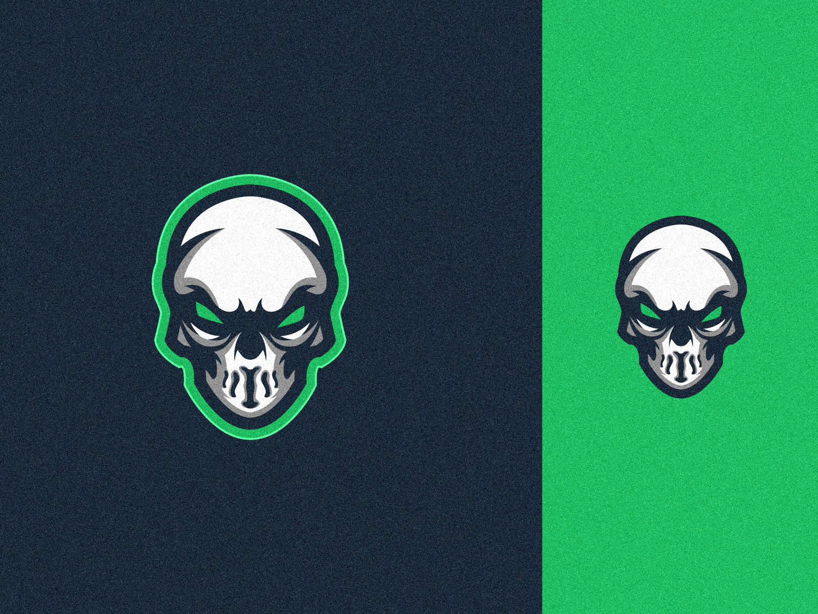 skull logo by over_designnn on Dribbble