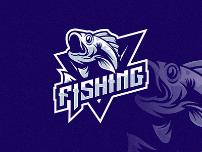 Fishing logo art branding design fish fishing identity illustration logo mark tshirt ui vector
