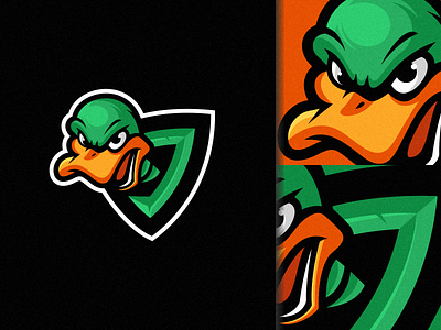 Duck Logo animal animation branding design duck duck logo graphic design identity illustration logo motion graphics vector