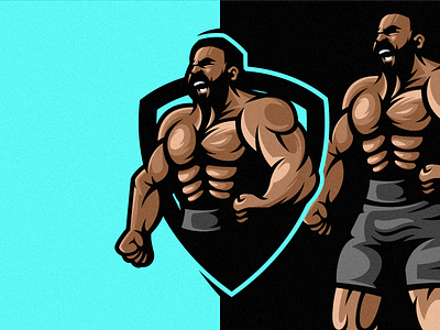 Body Fitness Logo Cloat Muscle designs, themes, templates and downloadable  graphic elements on Dribbble