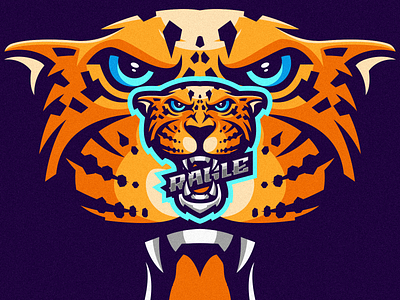 LEOPARD Logo branding design identity illustration leopard leopard logo logo logos mark tshirt vector