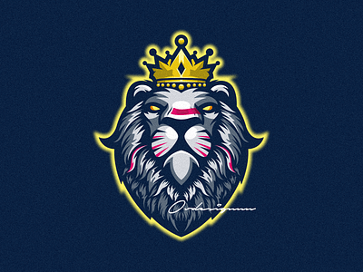 Lion King Logo branding design identity illustration lion lion logo logo mark tshirt vector