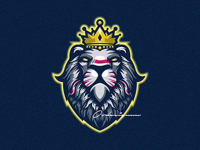 Lion King Logo branding design identity illustration lion lion logo logo mark tshirt vector