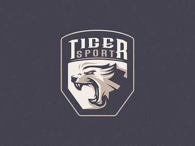 Tiger Logo branding design identity illustration logo mark tiger tiger logo tshirt vector