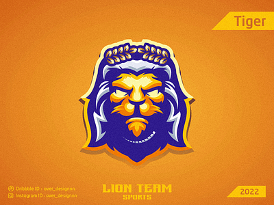 Lion Logo branding design identity illustration lion lion logo logo mark tshirt vector