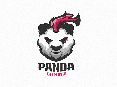 Panda Logo branding design identity illustration logo logos mark panda panda logo tshirt vector