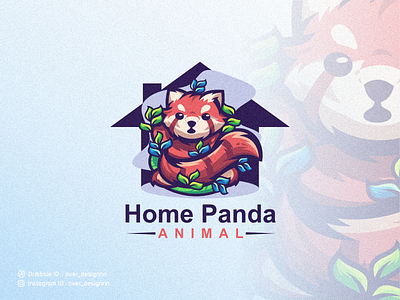 Red Panda Logo animal branding design identity illustration logo mark red panda tshirt vector