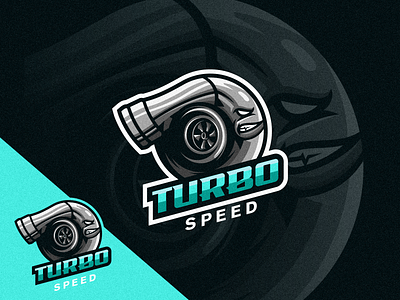 TURBO LOGO branding design identity illustration logo logos tshirt turbo vector