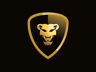 Lion1111 art design emblem flet jobs lion logo mark victor work