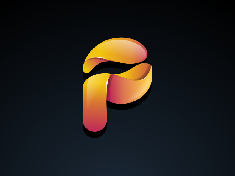 P by over_designnn on Dribbble