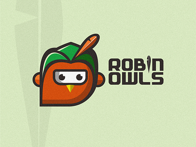 Robin Owl1 art branding design esport gamers icon identity illustration logo mark tshirt vector work