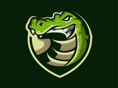 Crocodail branding design esport icon identity illustration logo tshirt