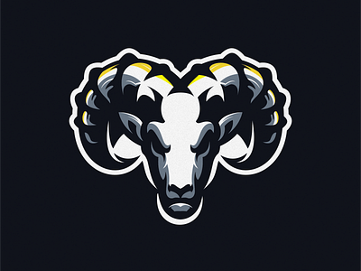 goat logo design