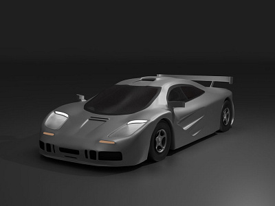 McLaren F1 3d model