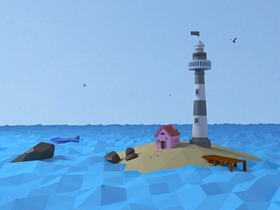 Lighthouse 3d model