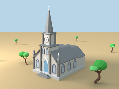 Church - 3d Model.