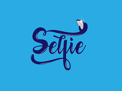 Selfie Design 2d art design gaming logo selfie typography vector