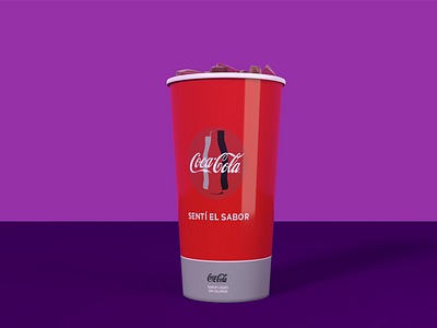 CocaCola - Cup 3d b3d blender design modeling motiongraphics product product branding render