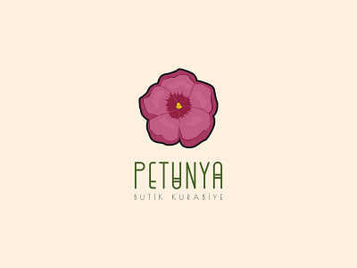 Logo Design - Petunia Boutique Cookies animation branding character coloful design dribble firstshot flat graphicdesign icon identity illustration ios logo minimal mobile type typography vector website