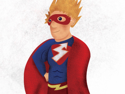 Mr. Power Surge cape mask superhero surge