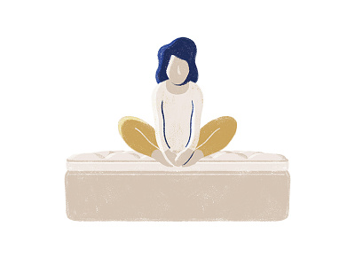 1. Meditation + Bed = Beditation bed dreamcloud meditation zen