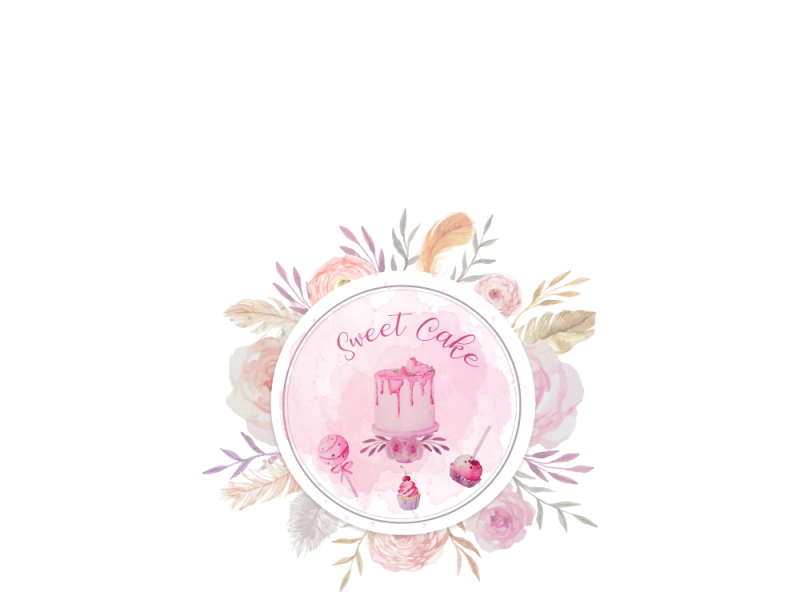 Cupcake Bakery Logo Pastry, Pink Cake, watercolor Painting, food, business  Card png | PNGWing