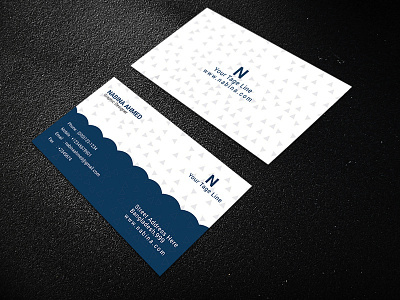 Business Card attractive awesome both business card corporate creative design modern simple standard