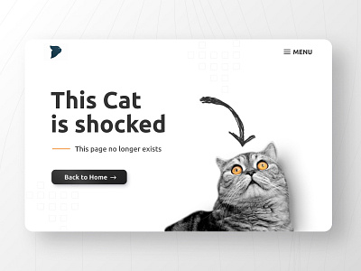 404 Page dailyui design light ui web website