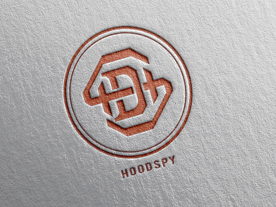 hoodspy crew branding icon logo monogram typography