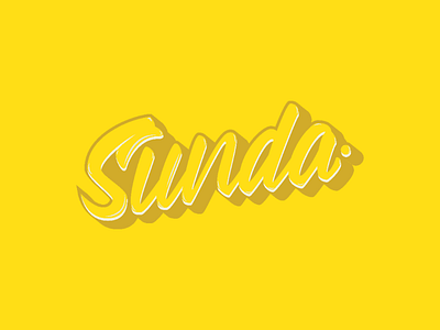 Sunda lettering logo