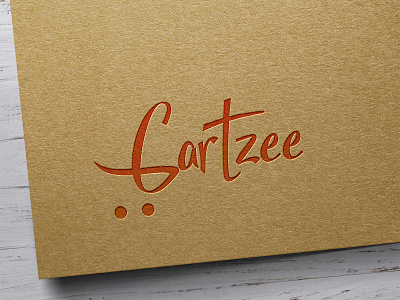 Cartzee logo concept for a E-commerce animation branding cart design ecommerce identity illustration logo logotype photoshop typo typography ui ux website