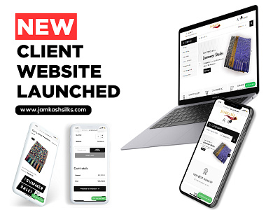 Ecommerce Website - New client website Launched