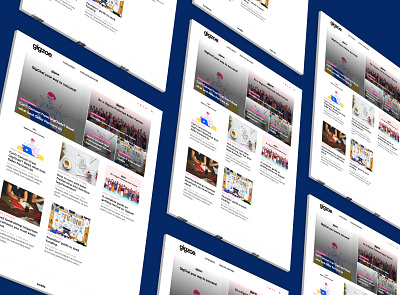 Blog Developed For Gigzoe Formerly WizCounsel blog design freelancer freelancing uiux uiuxdesign wordpress